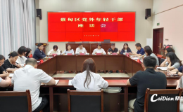蔡甸区召开党外年轻干部座谈会