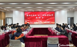 蔡甸区召开庆祝“五一”国际劳动节座谈会