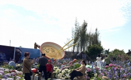 武汉都市圈花展迎来客流高峰，文商旅体融合激活假日消费