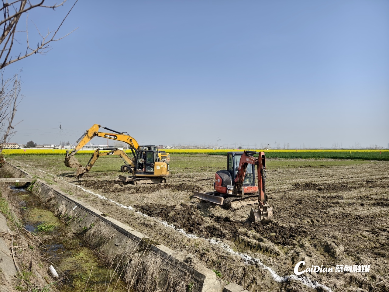 农田建设项目2024年蔡甸区蔡甸区侏儒山街道举行3月22日奋进正当时
