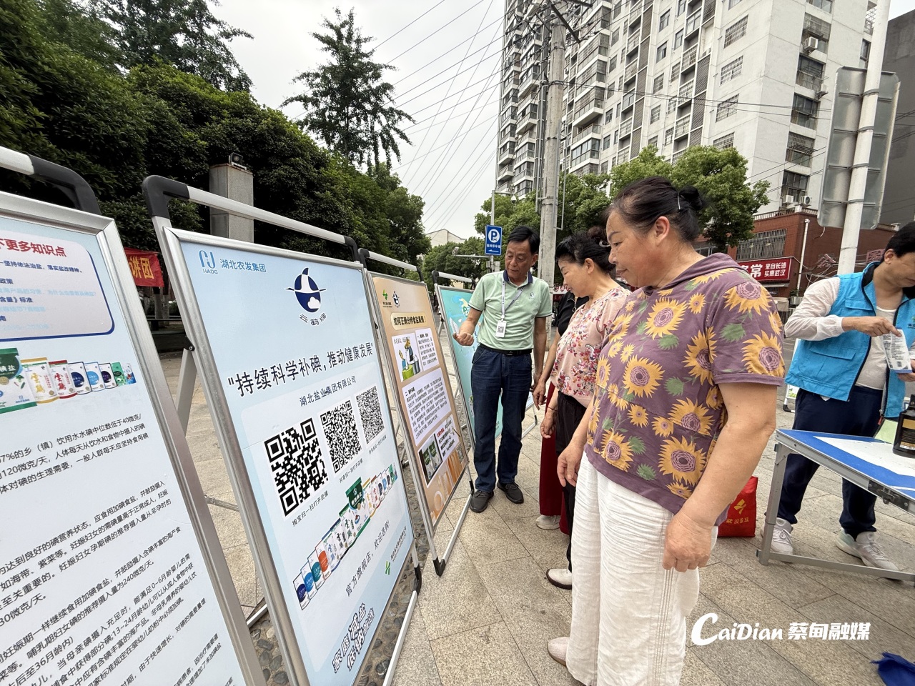 “碘”亮健康惠民生！蔡甸区开展“防治碘缺乏病日”宣传活动